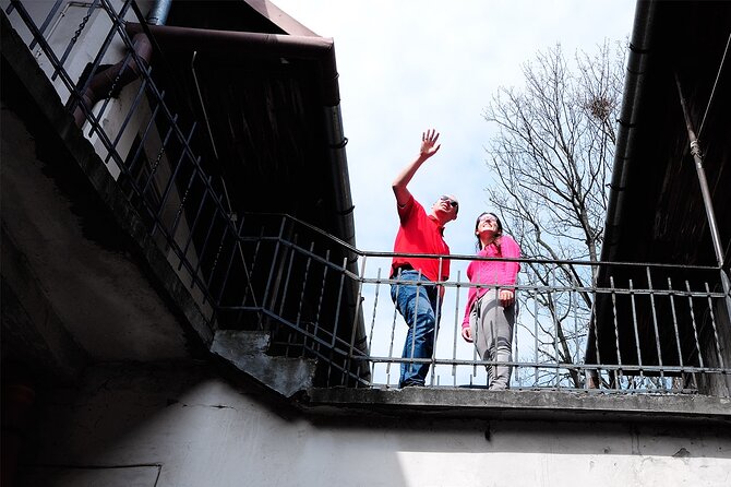 Kazimierz Jewish Quarter of Krakow with Schindler’s Movie Spots - Plac Wolnica and the shape of old Kazimierz
