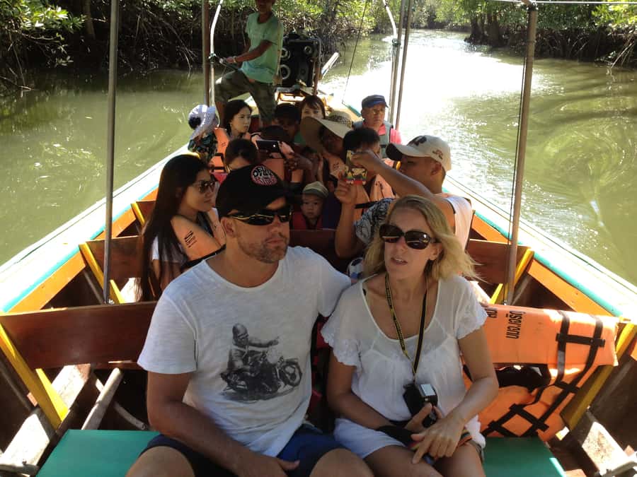 Khao Lak: Phang Nga Bay & James Bond Island by Longtail Boat - Wat Tham Suwanakhuha and the reclining Buddha