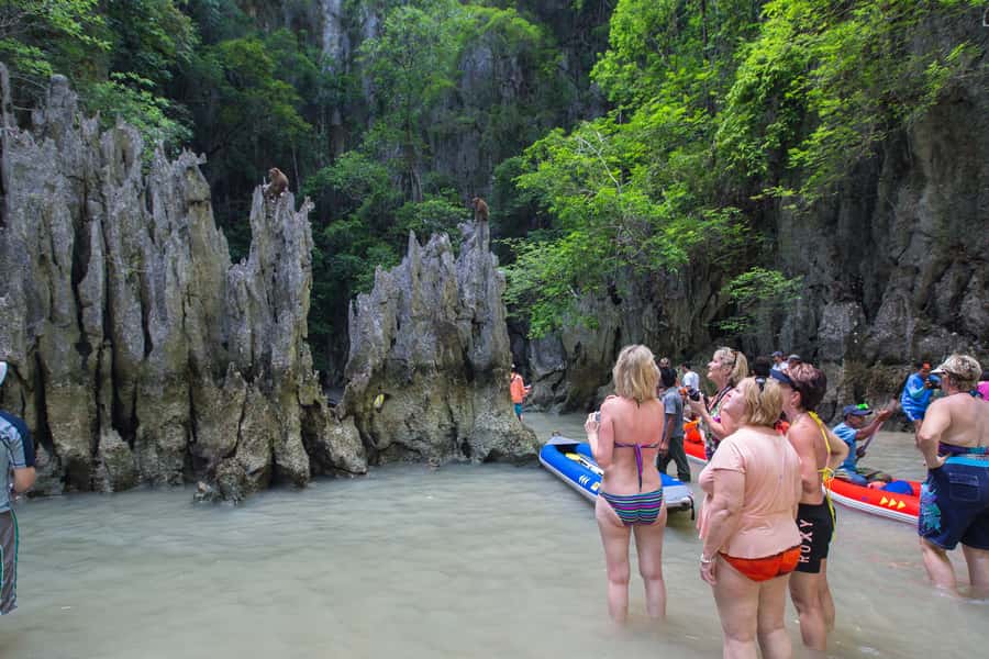 Khaolak: James Bond Island Kayak Tour with Snorkeling &Lunch - The boat ride and physical demands