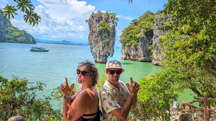 Koh Yao Yai/Noi: Private Longtail Tour James Bond & Ko Panyi - James Bond Island and the famous rock