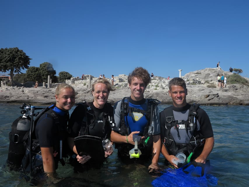 Kos: Beginner Scuba Diving from the Beach with Pickup - The shallow-water practice matters most