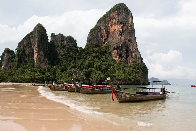 Krabi: Railay Beach and Caves Tour with Jurassic Rebirth Elements - Diamond Cave and its illuminated rock formations