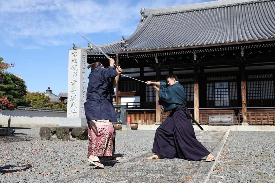 Kyoto : Samurai Movie Star Experience at Myokaku-ji Temple - What the lesson feels like for beginners