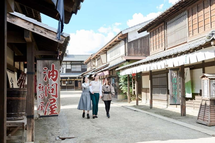 Kyoto: Toei Kyoto Studio Park Admission Ticket - Walking into Edo on Cinema Road