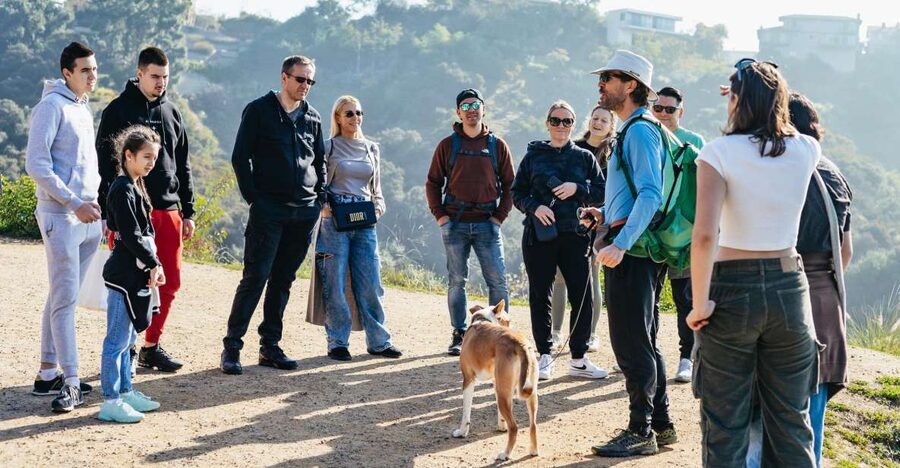 LA: Express Hollywood Sign Guided Walking Tour with Photos - The 1.7-mile uphill route