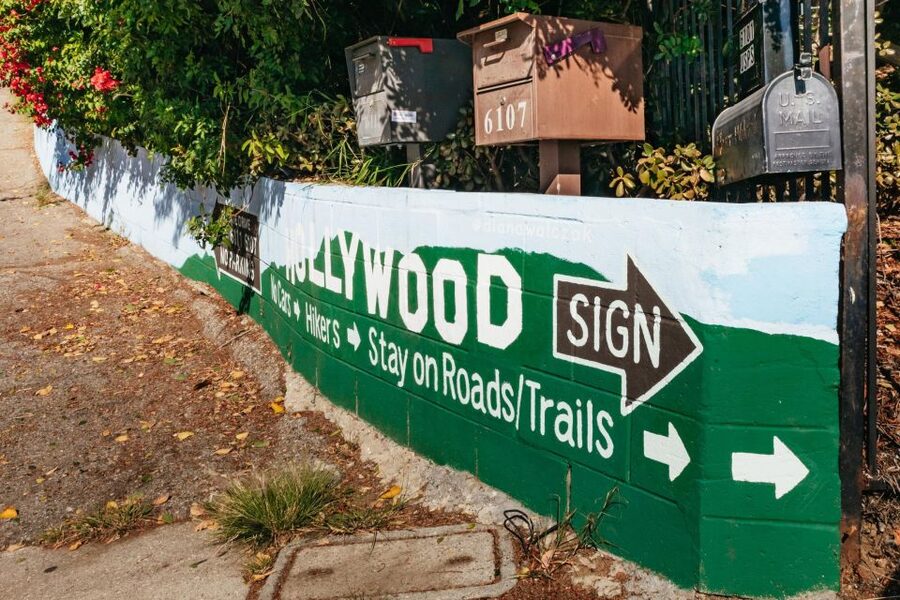 LA: Express Hollywood Sign Guided Walking Tour with Photos - Reaching the first Hollywood Sign viewpoint
