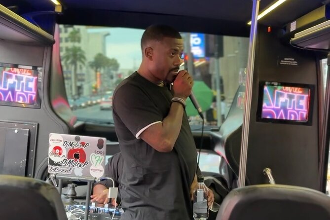 LA: TMZ Hollywood Nightlife Bar and Club Tour with Onboard DJ - What the onboard DJ adds
