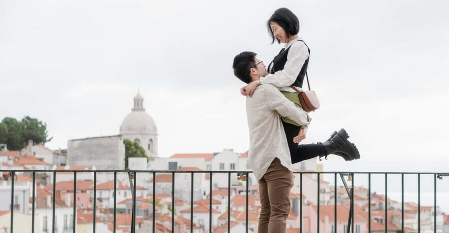 Lisbon: Cinematic Photoshoot with Local Photographer Guide - Praça da Figueira brings a city feel