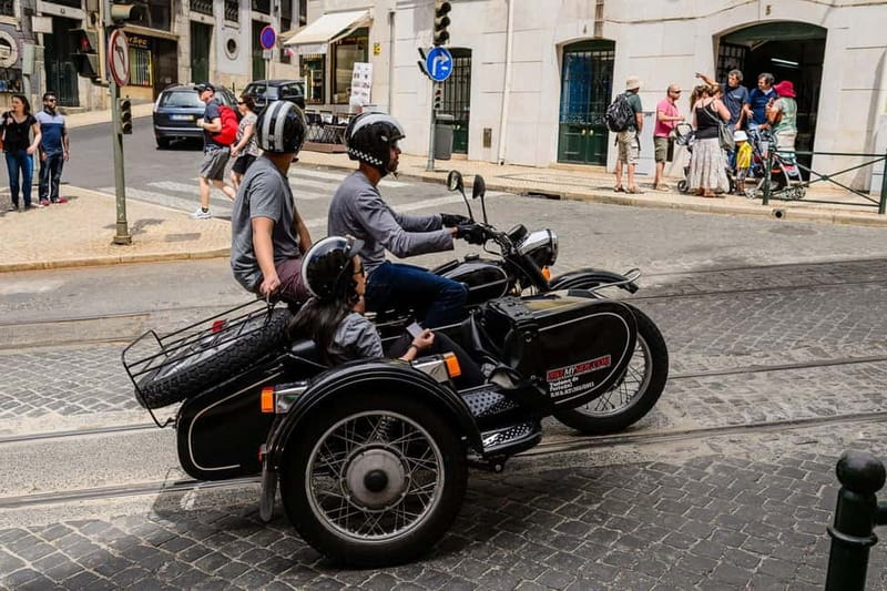 Lisbon Sidecar Tour ( the netflix one) - Three hours through Lisbon’s hills