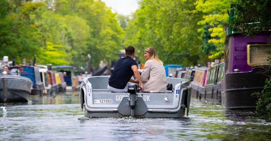 London: GoBoat Rental for Regent's Canal & Paddington Basin - Taking control on Regent’s Canal