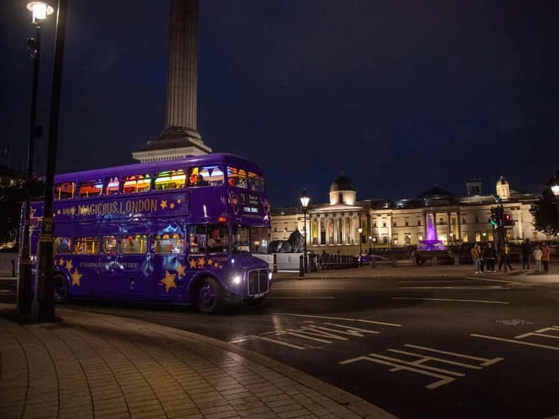 London: Harry Potter Film Locations Sightseeing Bus Tour - Trafalgar Square, Piccadilly Circus, and Soho