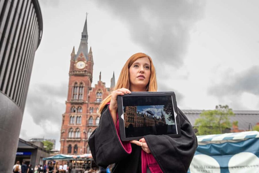 London: Harry Potter Filming Locations Guided Walking Tour - Leicester Square, film premieres, and Harry’s bronze statue