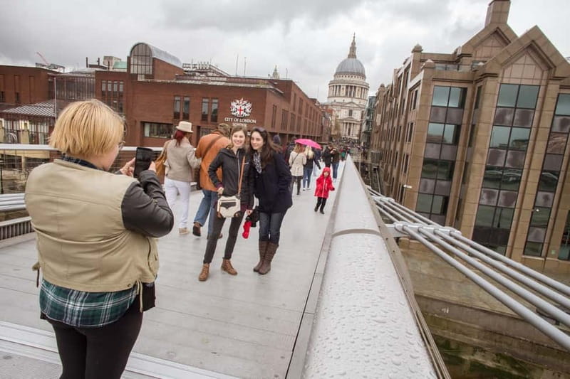 London: Harry Potter Small Group Walking Tour - Millennium Bridge, Tate Modern, and a strong visual moment