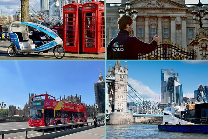 London: Harry Potter Walk, Hop-on Hop-off Bus Tour and Cruise - The Tower, the Shard, and St Paul’s