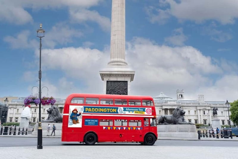 London: Paddington Bear Themed - Afternoon Tea Bus Tour - From Charing Cross to the heart of London