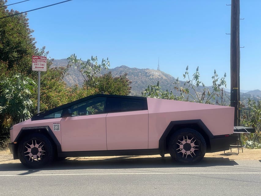Los Angeles: 30-Minute Hollywood Sign Tesla Cyber Truck Tour - What $139 buys you, and where the value gets tricky