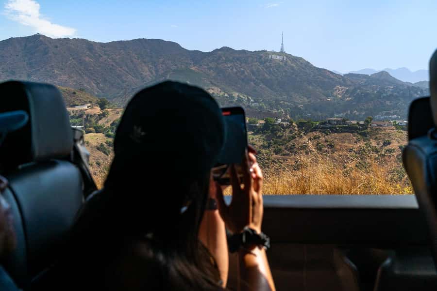 Los Angeles: Celebrity Homes and Hollywood Open-Air Bus Tour - Celebrity homes and movie locations from the road