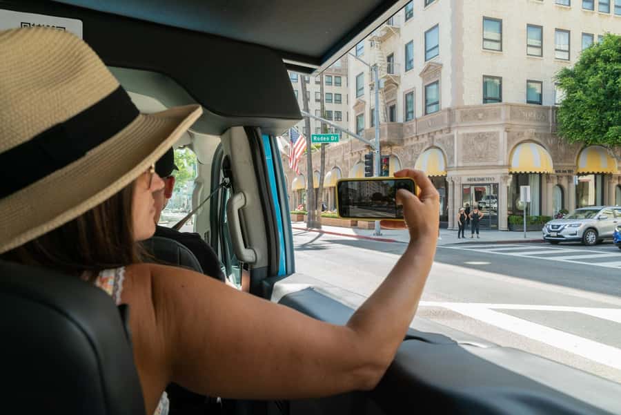 Los Angeles: Celebrity Homes and Hollywood Open-Air Bus Tour - The Sunset Strip and West Hollywood finish