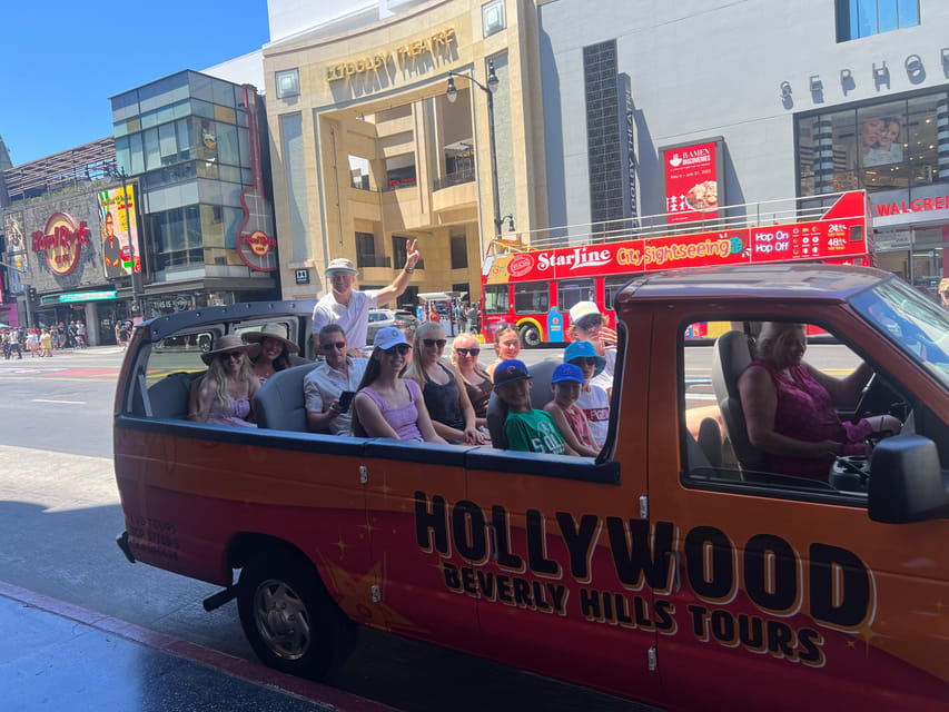 Los Angeles: Hollywood and Beverly Hills Open-Top Bus Tour - What $24 buys you