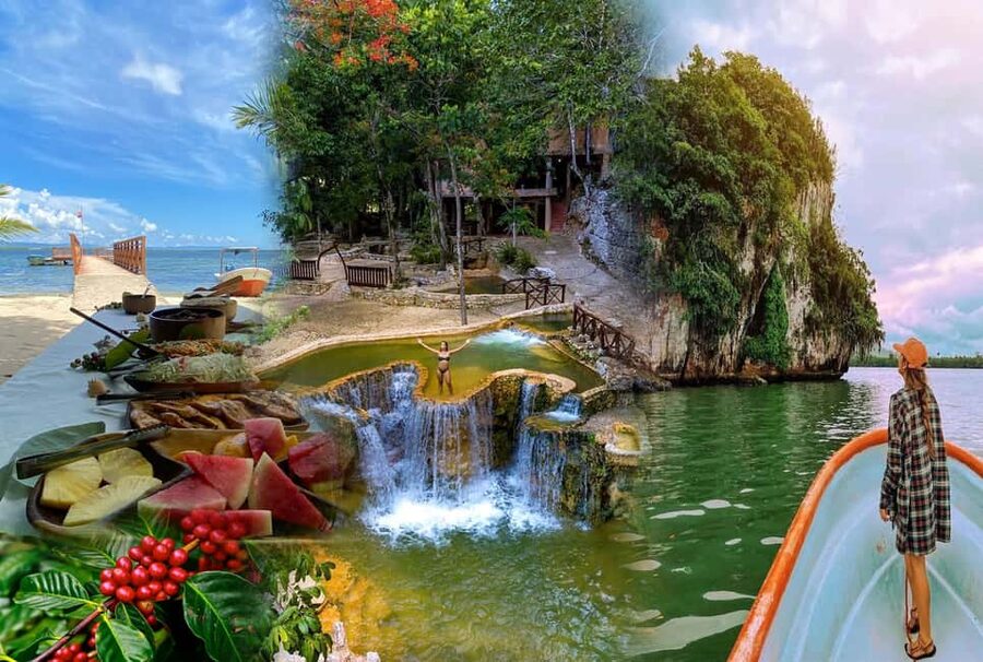 Los Haitises: Boat + Lunch at the beach & Natural pools - Cueva de la Arena and lunch by the beach