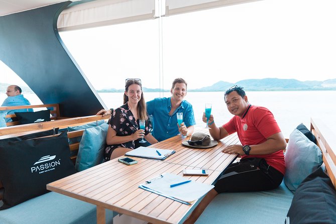 Luxury Boat to James Bond Islands with Lunch and Sunset Dinner - Sunset dinner on the return cruise