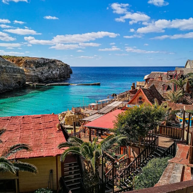 Mellieha: Popeye Village Malta Filmset Entry Ticket - Food, lockers, and practical comfort