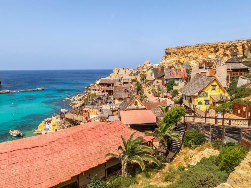 Mellieha: Popeye Village Malta Filmset Entry Ticket - Entering the 1979 film set at Anchor Bay