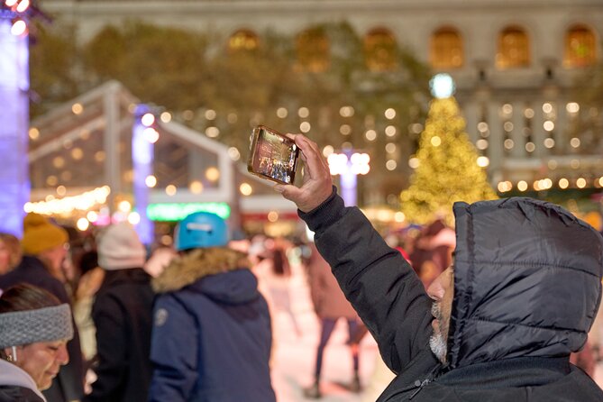 New York City Holiday Movie Sites and Lights Bus Tour - Lincoln Center brings the first photo stop