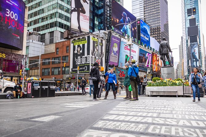 NYC Broadway Tour: Backstage Stories & Theater Secrets - Duffy Square and the public side of Broadway