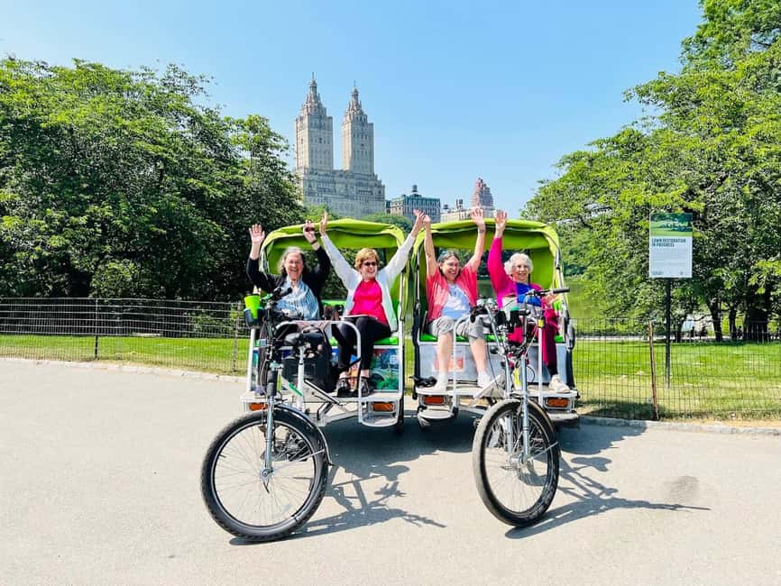 NYC: Central Park Elf & Home Alone Film Spots Pedicab Tour - Why a Central Park pedicab makes sense