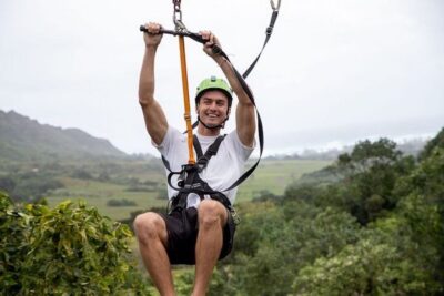 Kualoa Jurassic Valley Zipline Tour