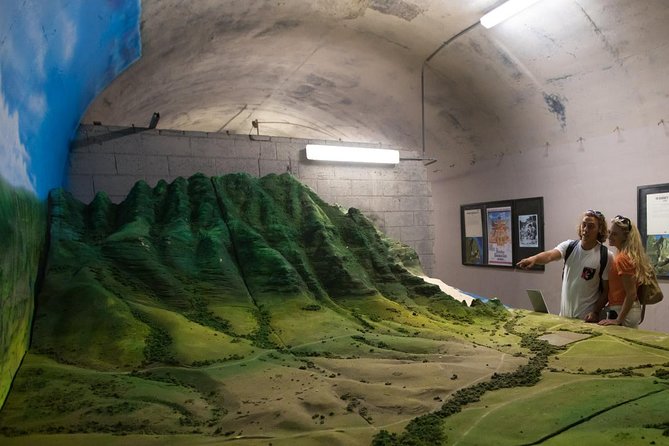 Oahu: Kualoa Ranch Movie Sites and Ranch Tour - The bunker 300 feet inside the mountain
