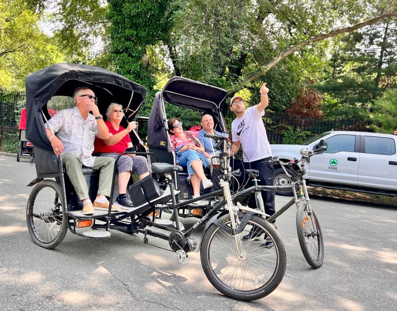 Official Pedicab Movies & TV Shows Tours in Central Park - Key points at a glance