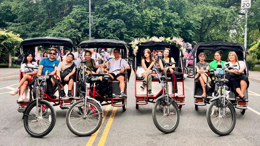 Official Pedicab Movies & TV Shows Tours in Central Park - Strawberry Fields, Bow Bridge, and Cherry Hill