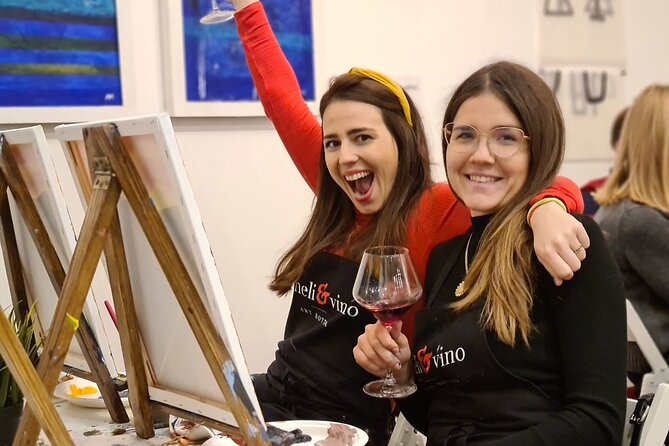 Painting party at Art Bottega - Paint & Wine Studio in Rijeka - A relaxed night at Art Bottega in Rijeka
