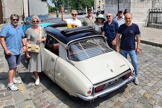 Paris TV Show Tour in a Open Top Vintage French Car Citroen DS - The Latin Quarter begins the story