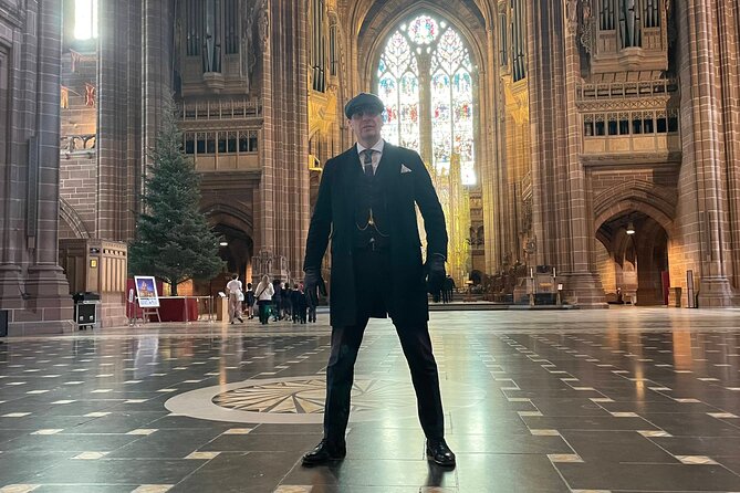 Peaky Blinders Walking Tour of Liverpool City Centre - Inside Liverpool Cathedral for Tommy’s meeting with Jack