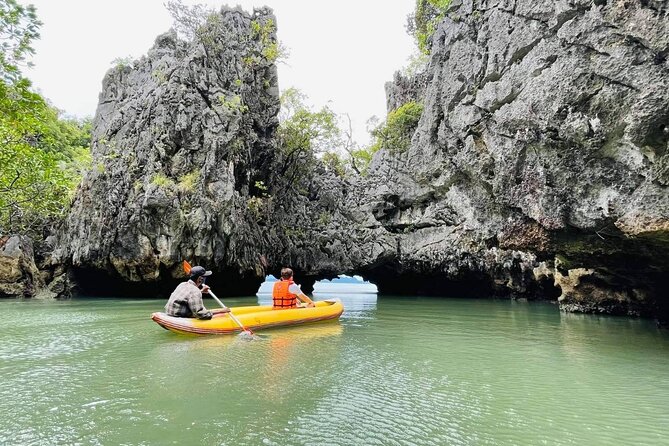 Phang Nga Bay and James Bond Island with Canoeing By Big Boat - Ko Na Khae: a short chance to swim