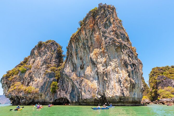 Phang Nga Bay and James Bond Island with Canoeing By Big Boat - Phanak Island: caves and mangroves first