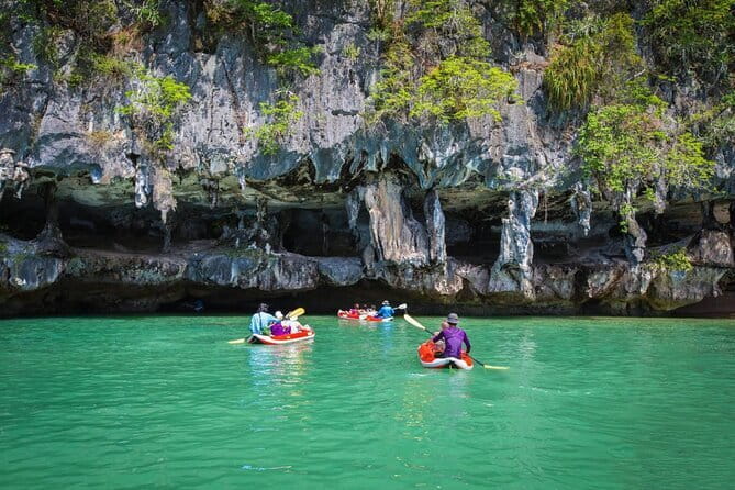 Phang Nga Bay Day Trip to Panak and James Bond Island by Speedboat from Phuket - Cruising into the limestone islands