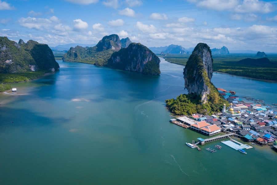 Phang Nga Bay: Early Bird James Bond & Beyond Tour - Samet Nangshe viewpoint and the bay from above