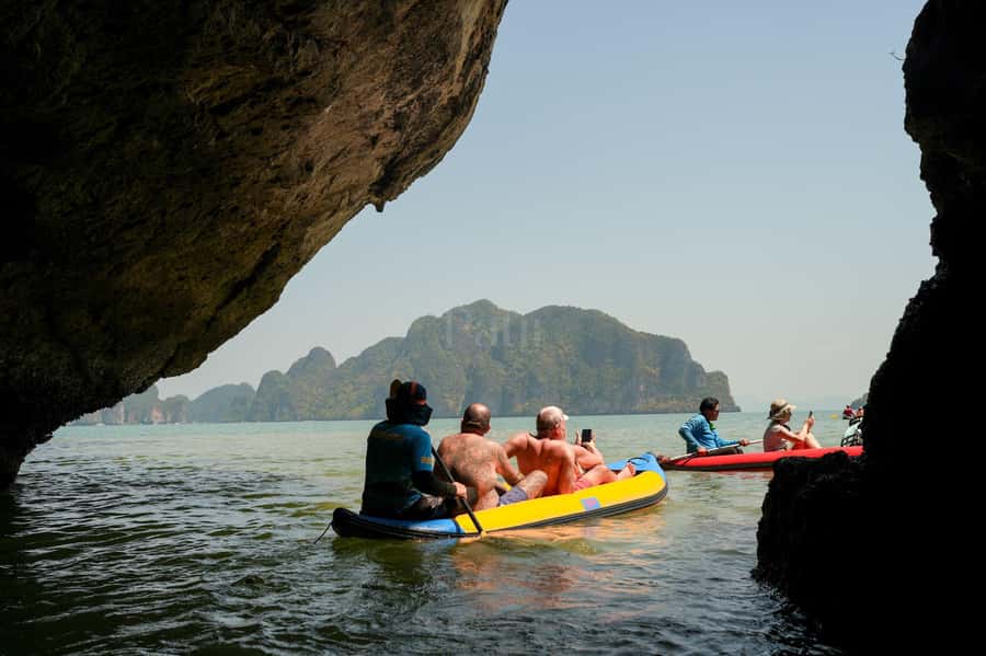 Phuket: James Bond Day Tour and Canoeing by Big Boat - Hong Island’s unusual limestone shapes