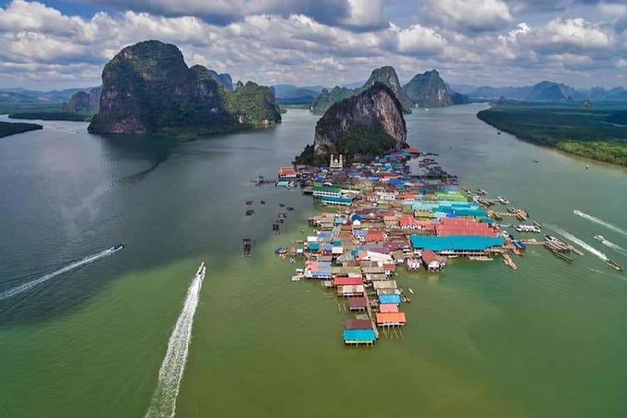 Phuket: James Bond Island and Phang Nga Bay Tour by Boat - Hong Islands, low caves, and enclosed lagoons