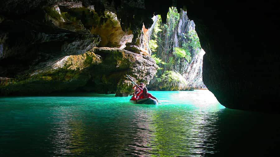 Phuket: James Bond Island by Big Boat with Sea Cave Canoeing - Panak Island and the first cave canoe