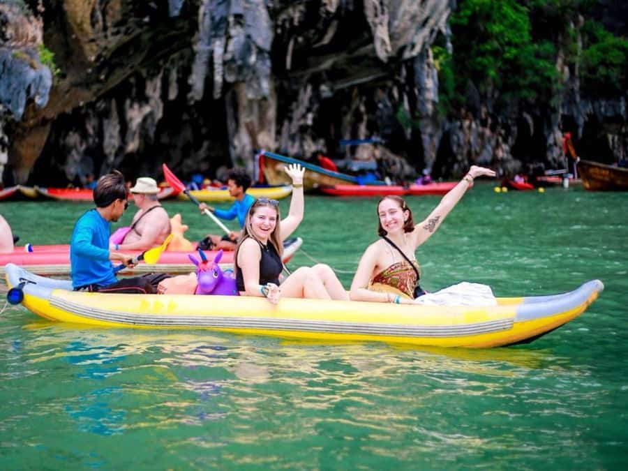 Phuket: James Bond Island Speedboat Tour with Canoeing - Yao Yai Island and the first beach break