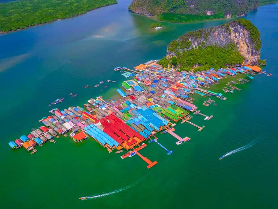 Phuket: James Bonds Island with Lunch and Sea Cave Canoe - The morning transfer and speedboat ride