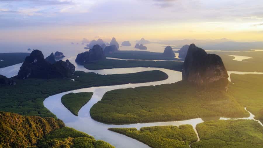 Phuket: Private Boat Charter to James Bond Island - Panak Island and its tide-shaped caves