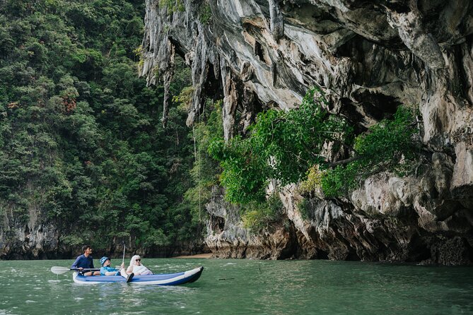 Phuket Sunset Big Boat Trip To Phang Nga Bay & James Bond Island - Sunset dinner and the night paddle