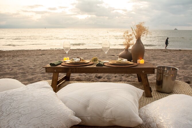 Picnic or Romantic Dinner on the Beach - Pickup Keeps the Evening Simple
