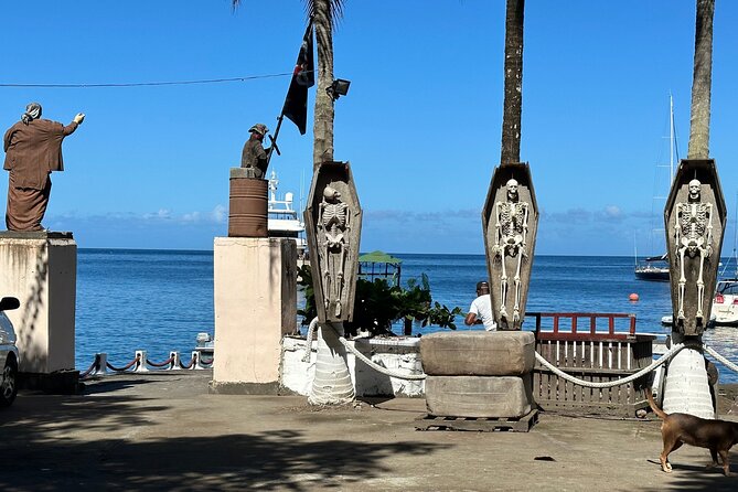 Pirates of the Caribbean Port Royal Experience & Beach w/ Topdawg Taxi and Tours - Buccament Bay, Layou, and Barrouallie by road